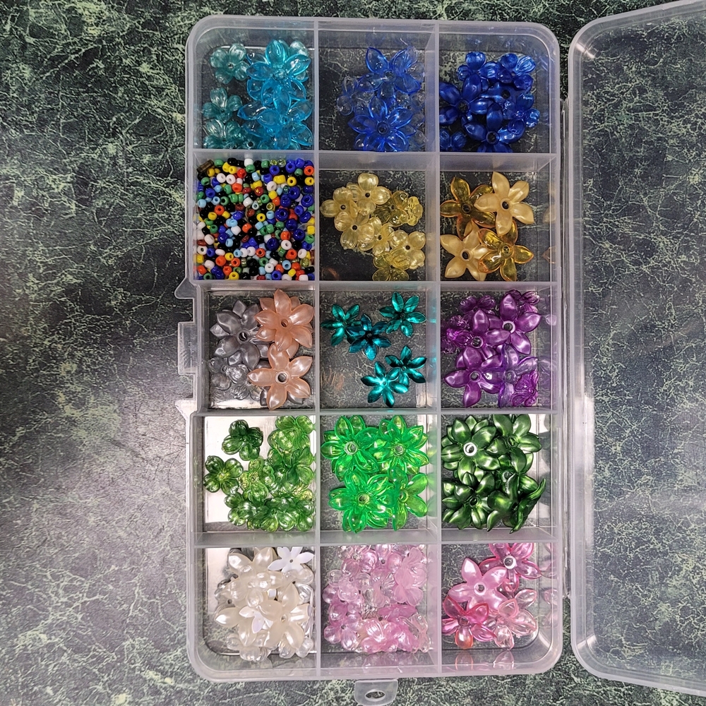 Assorted Flower Bead Collection - Picture 11 of 14